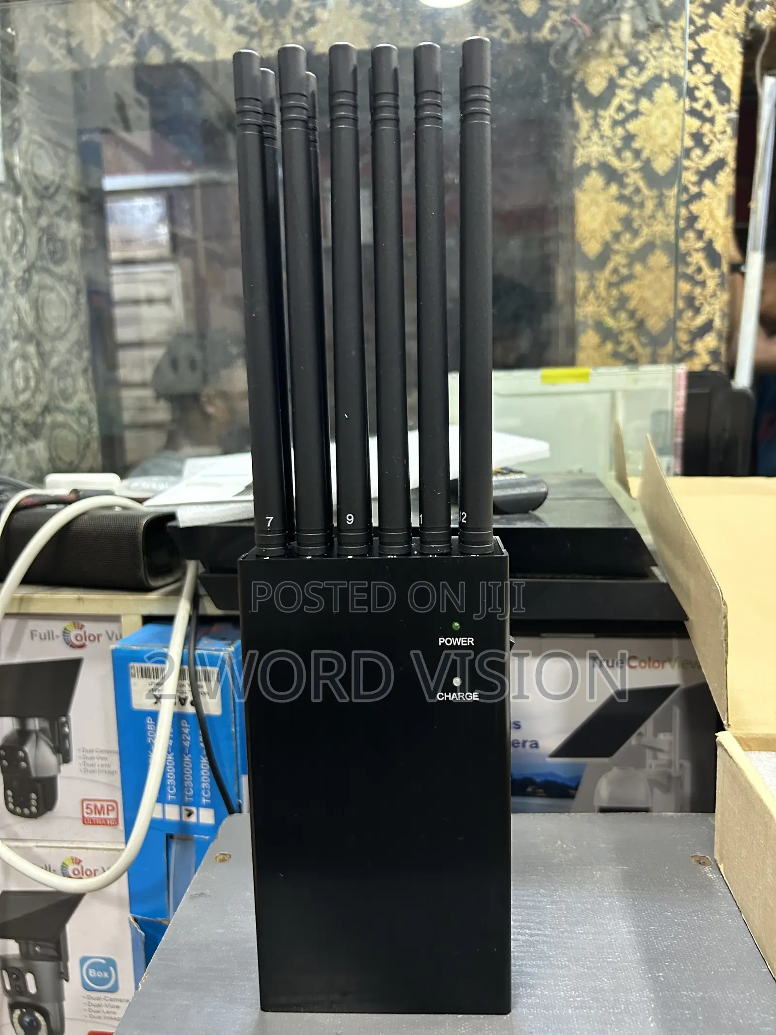 12 Antenna Network Jammer With Battery Backup