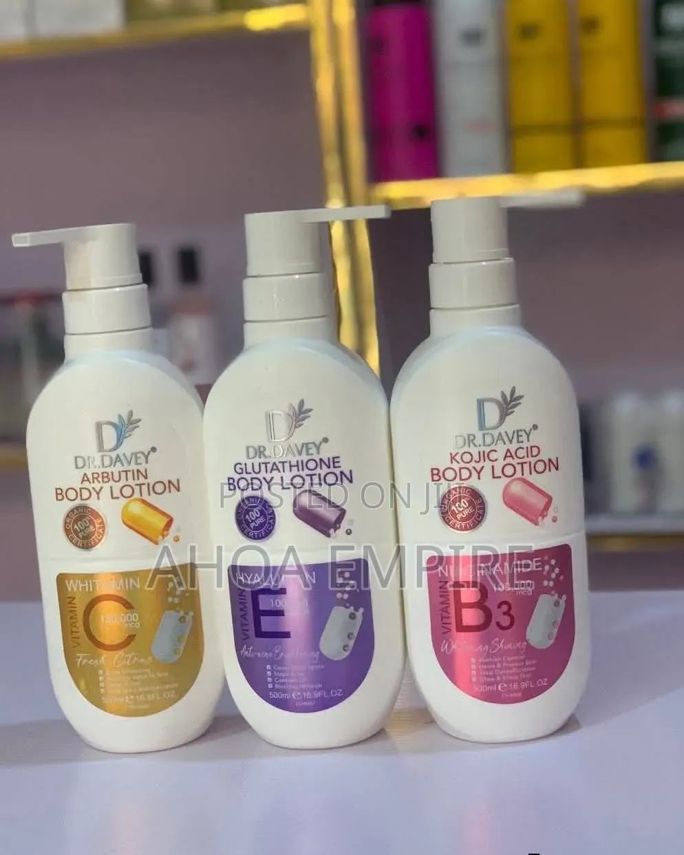 Dr. Davey Body Lotion (Different Range Available)