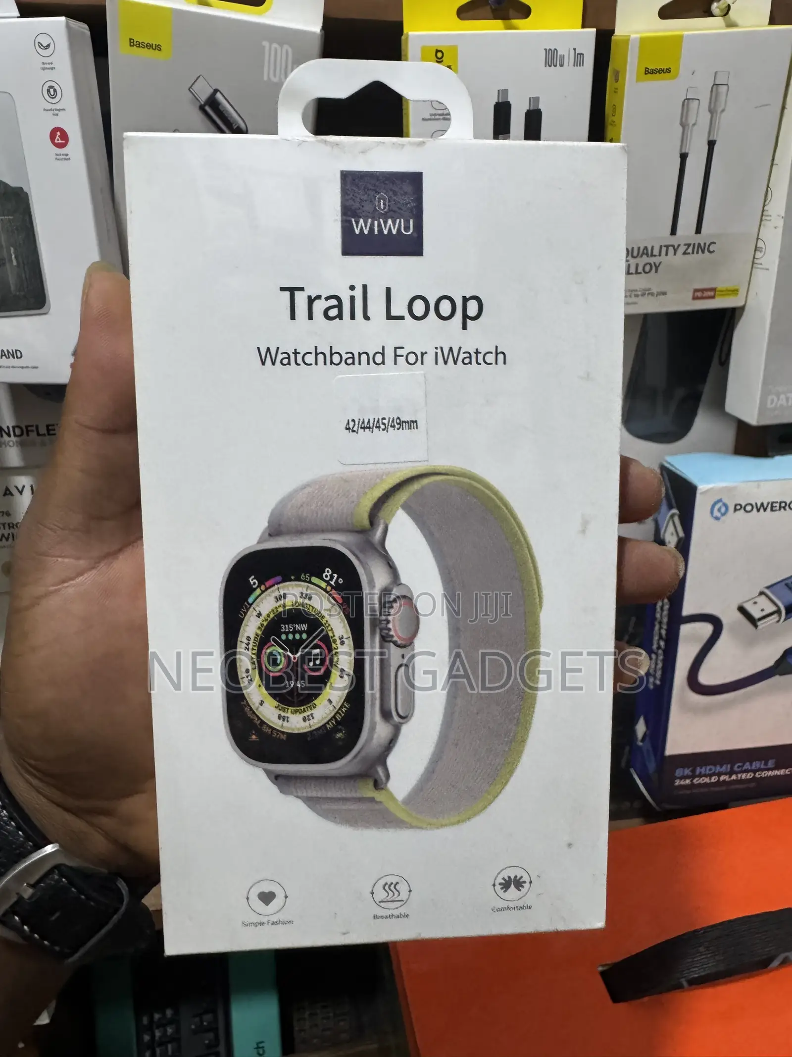 WiWU Trail Loop Watch Band for iWatch ⌚✨