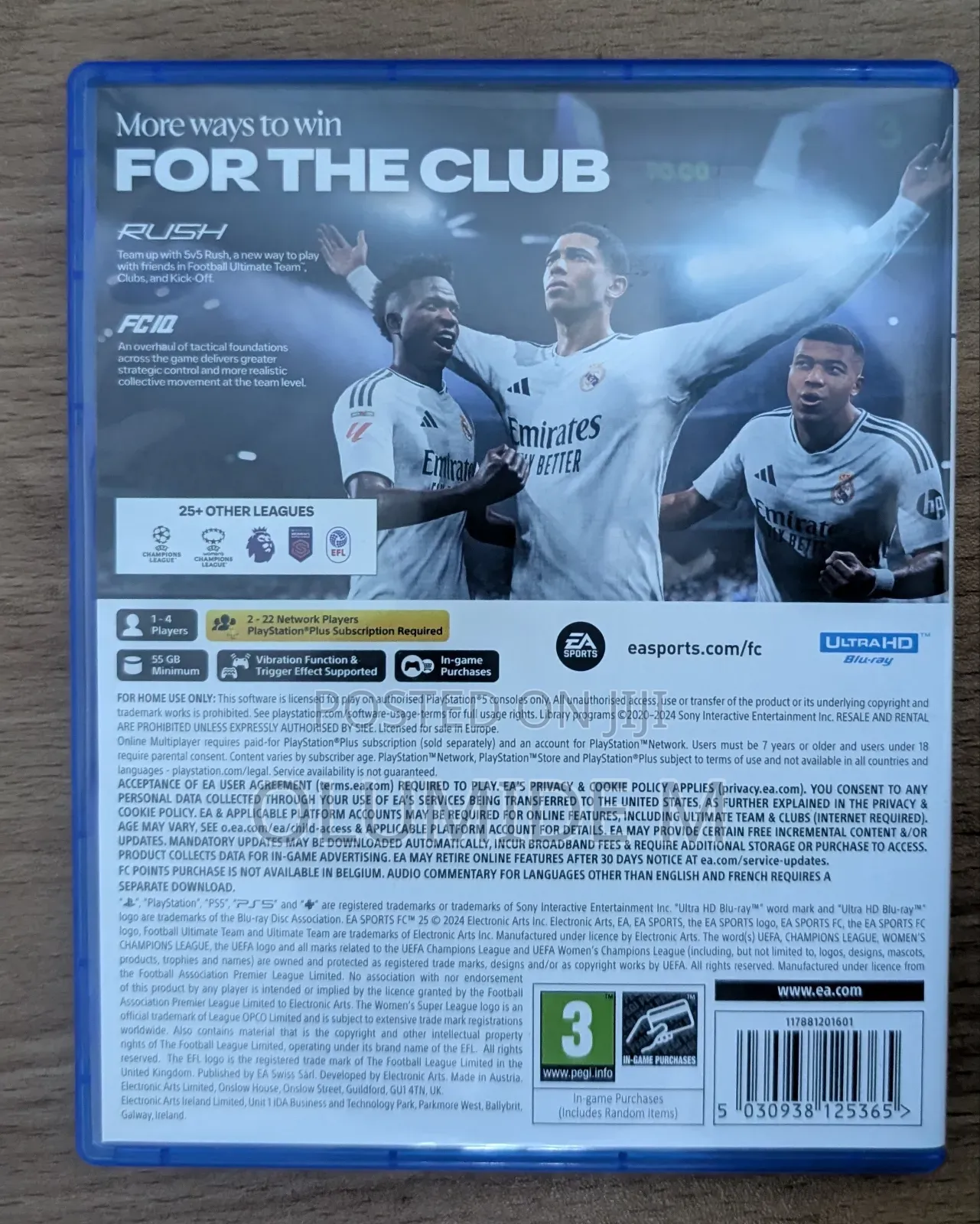 FC25, Spiderman Ps4, GTAV, Horizon Forbidden West, Witcher 3 