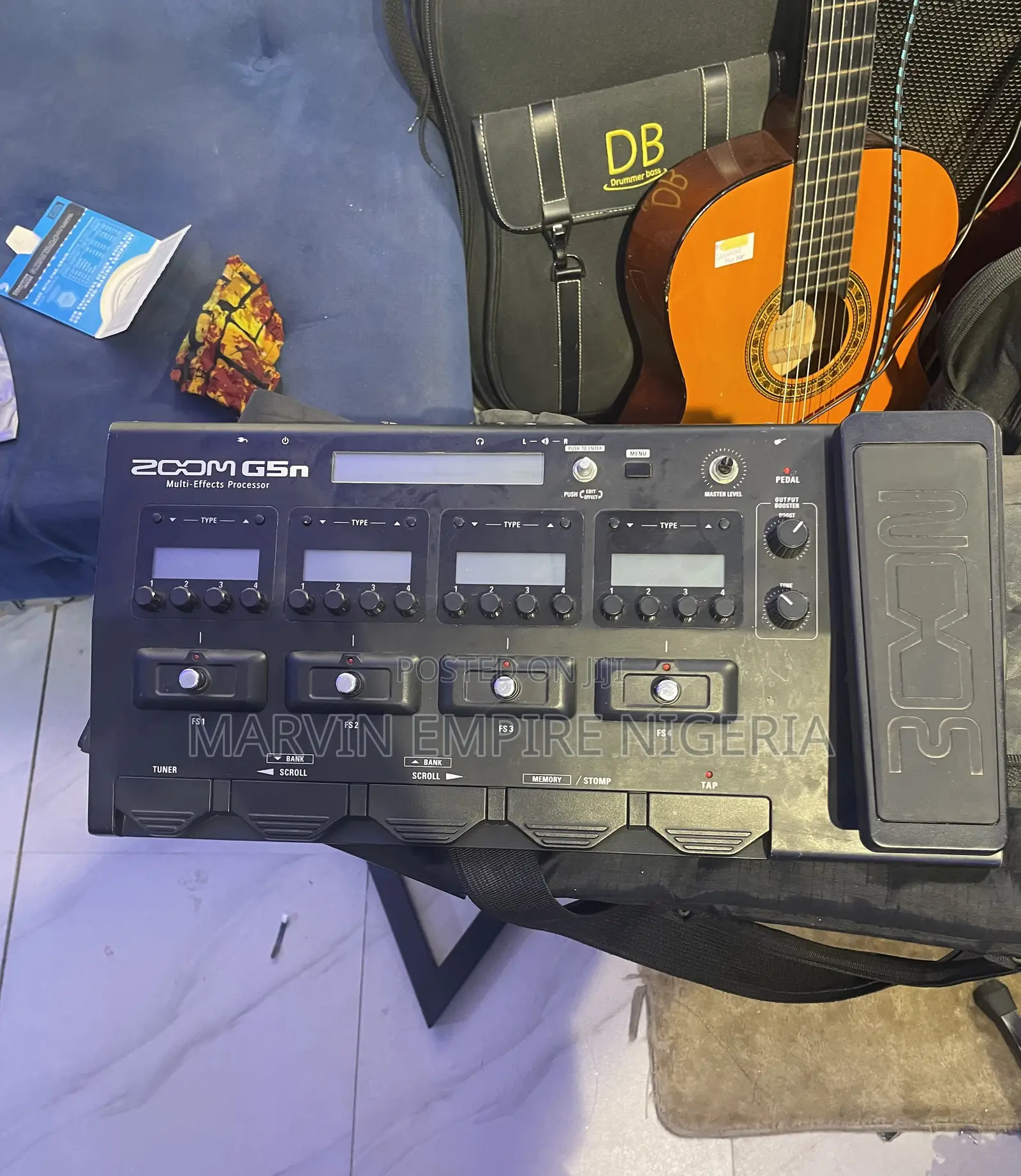 All-in-One Digital Pedalboard Zoom G5n Guitar Multi-Effects Processor