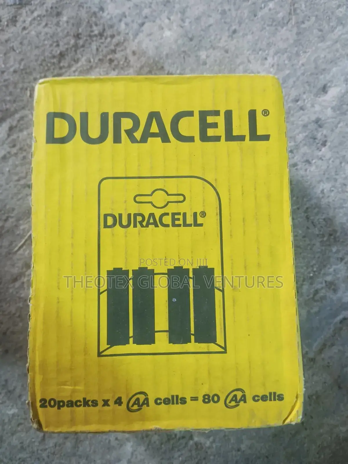 AA Duracell Battery X 20card Per Box