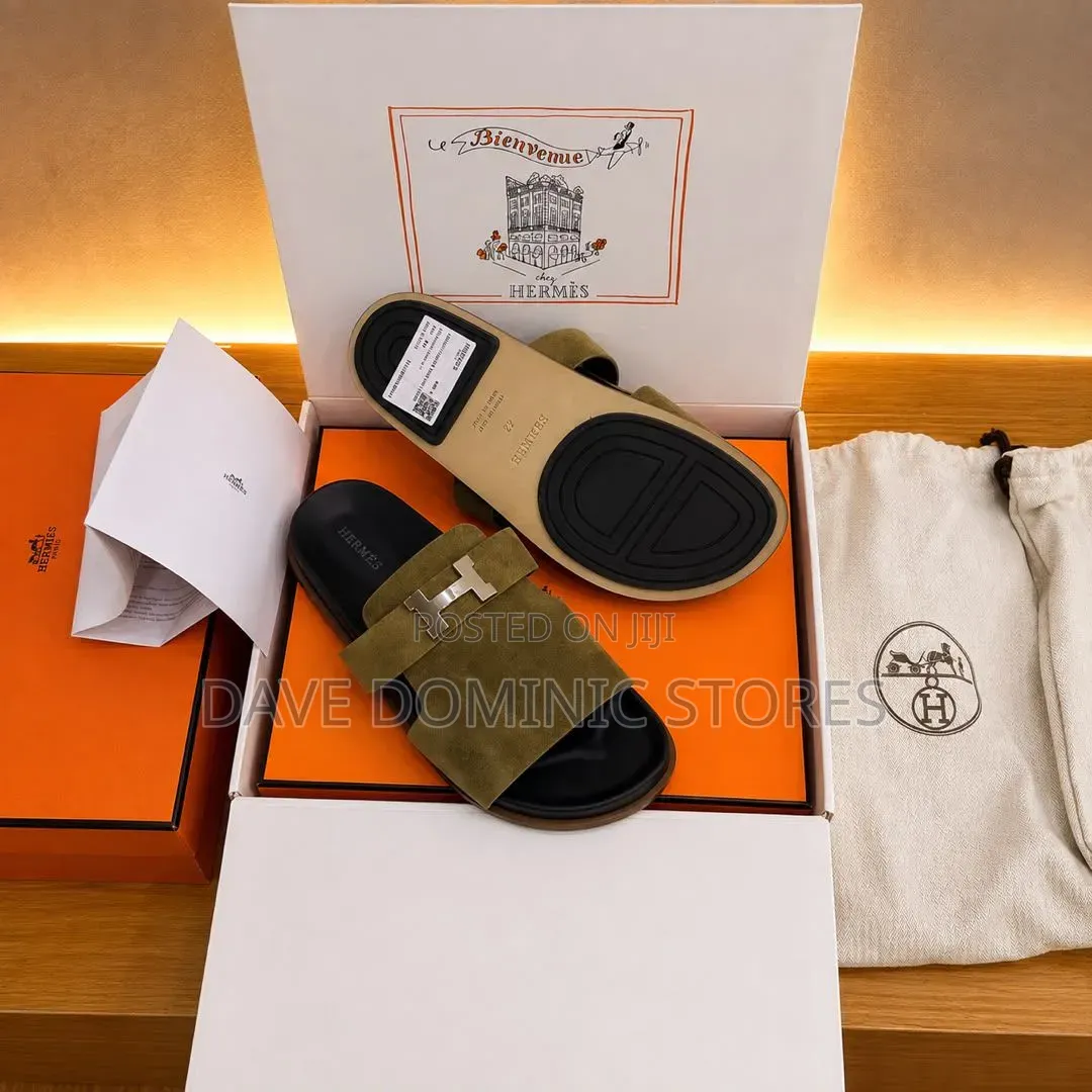 Hermes Pre-Loved Jaures Sandals for Men (Sizes 40-48)