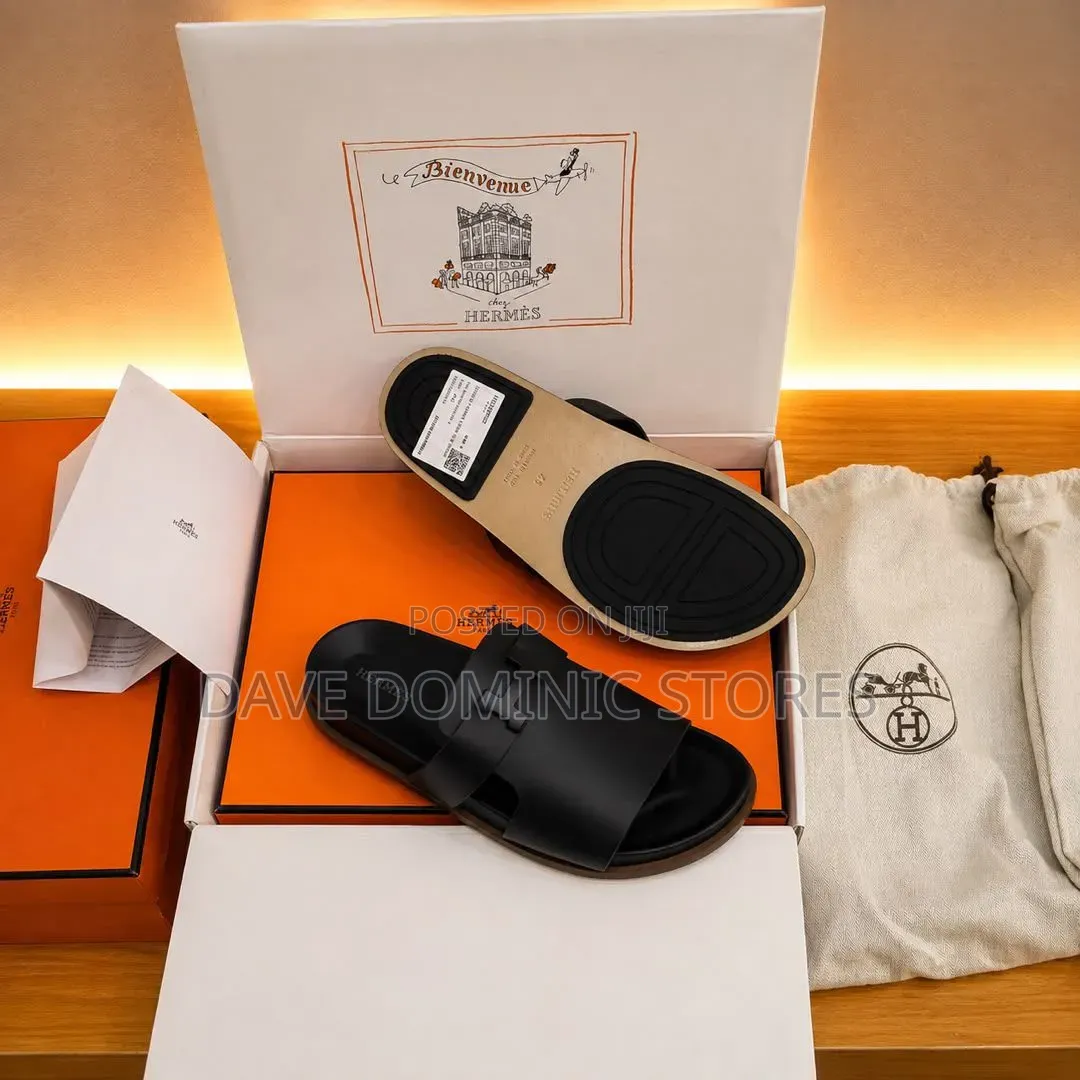 Hermes Pre-Loved Jaures Sandals for Men (Sizes 40-48)