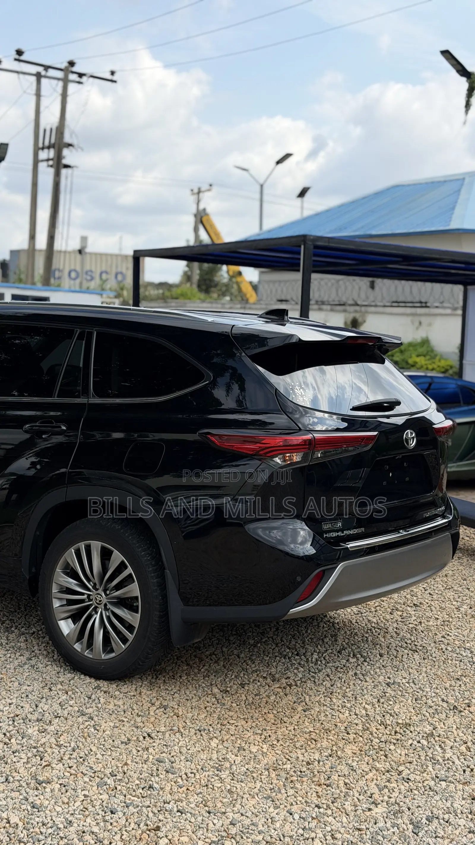 Toyota Highlander Platinum 2021 Black