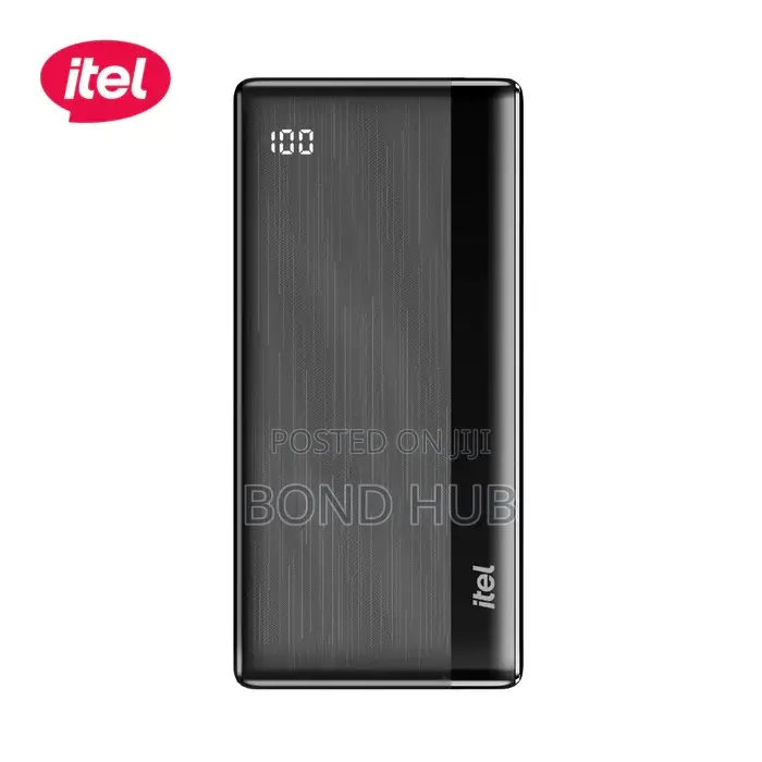Itel PowerPulse 20000mAh Power Bank 12W Fast Charging Type-C (A1160)