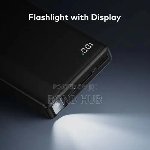 Itel PowerPulse 20000mAh Power Bank 12W Fast Charging Type-C (A1160)