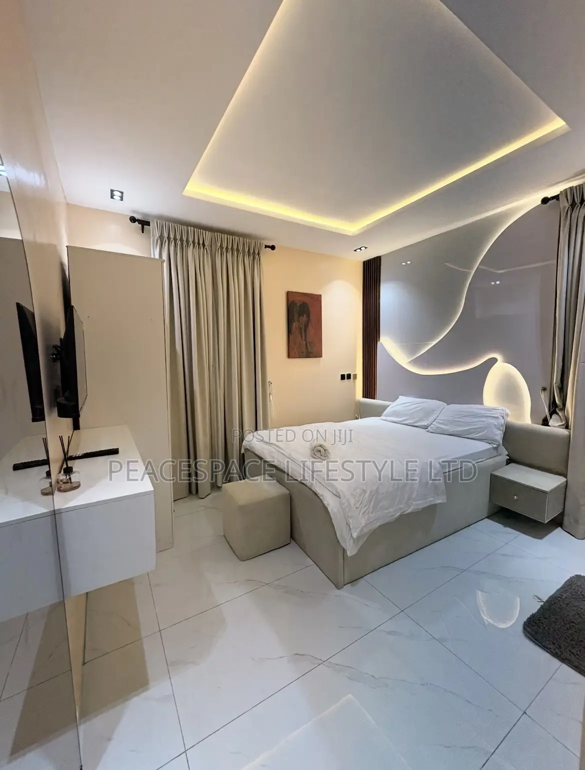 Elegant One Bedroom With Balcony Sabo Yaba