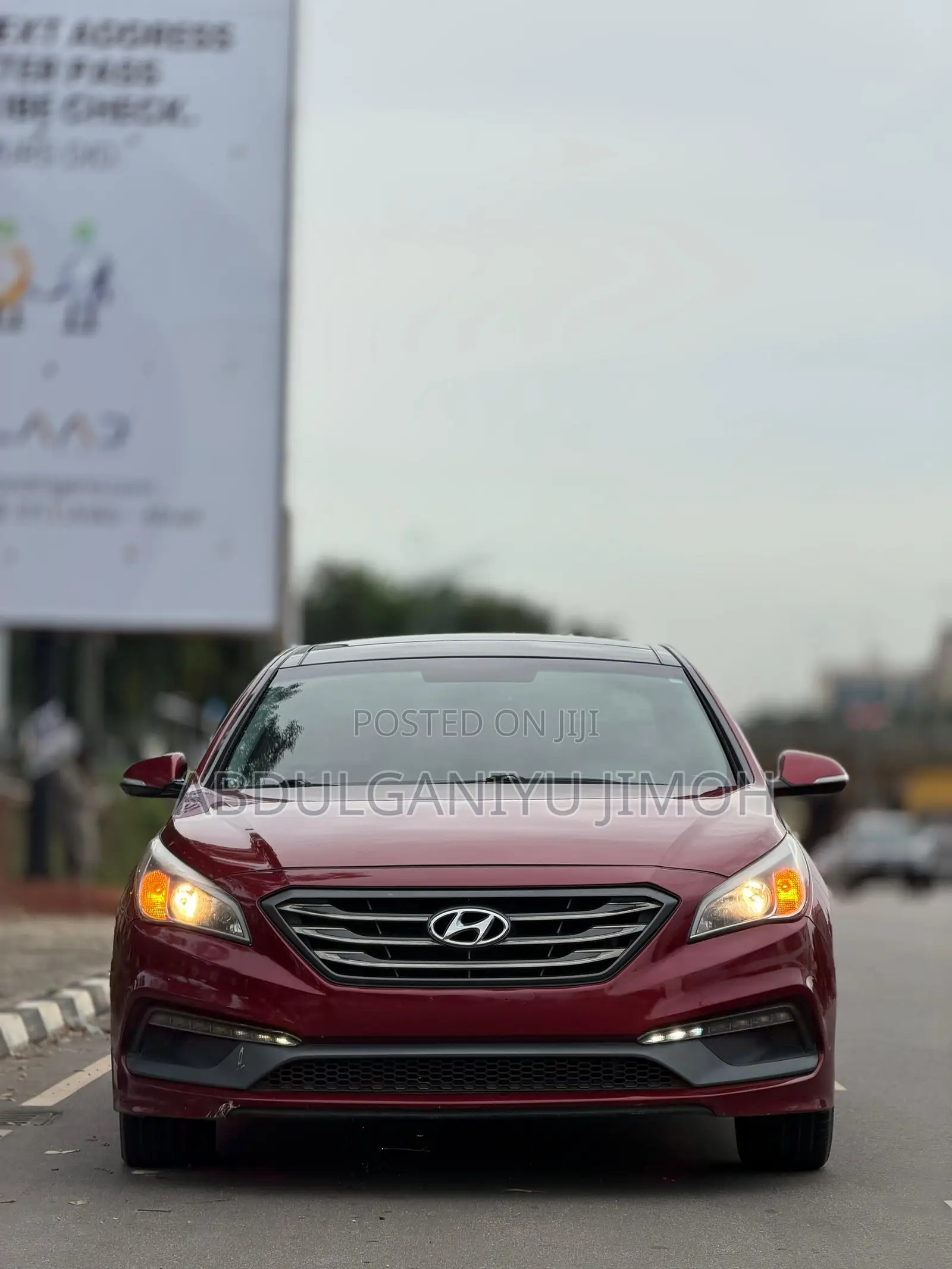 Hyundai Sonata 2015 Red