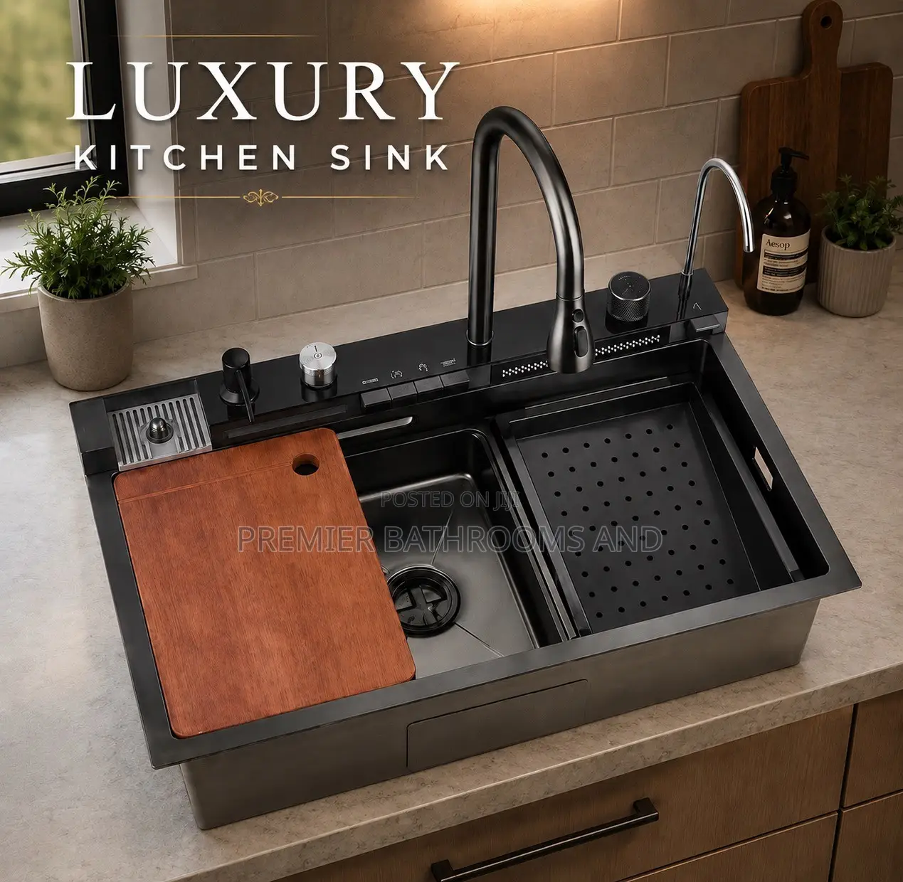 Luxury Kitchen Sink Black
