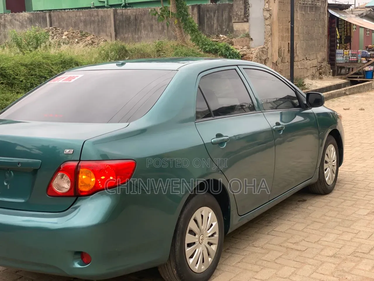 Toyota Corolla 2009 Green