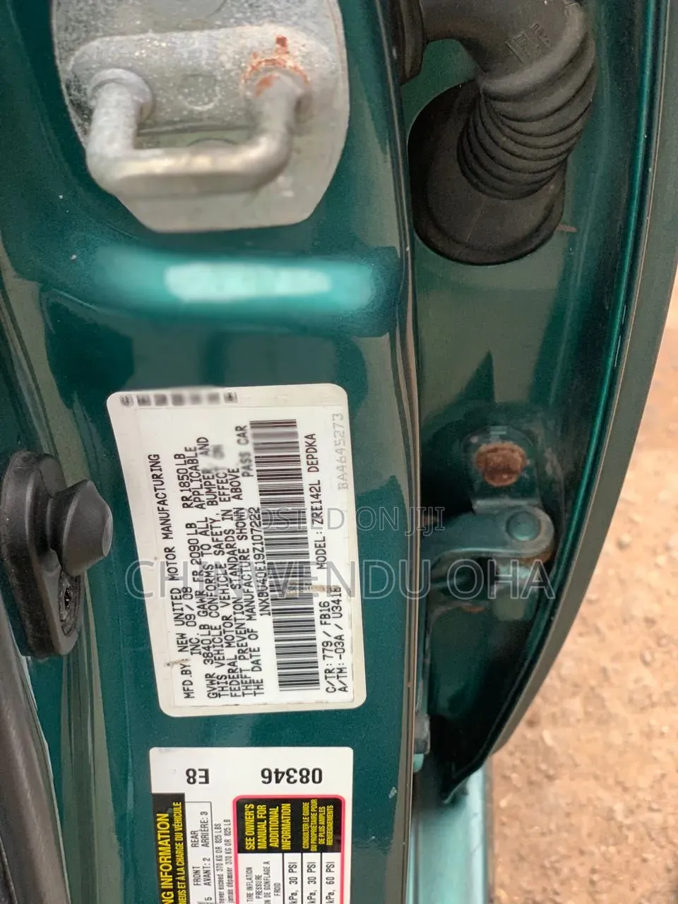 Toyota Corolla 2009 Green