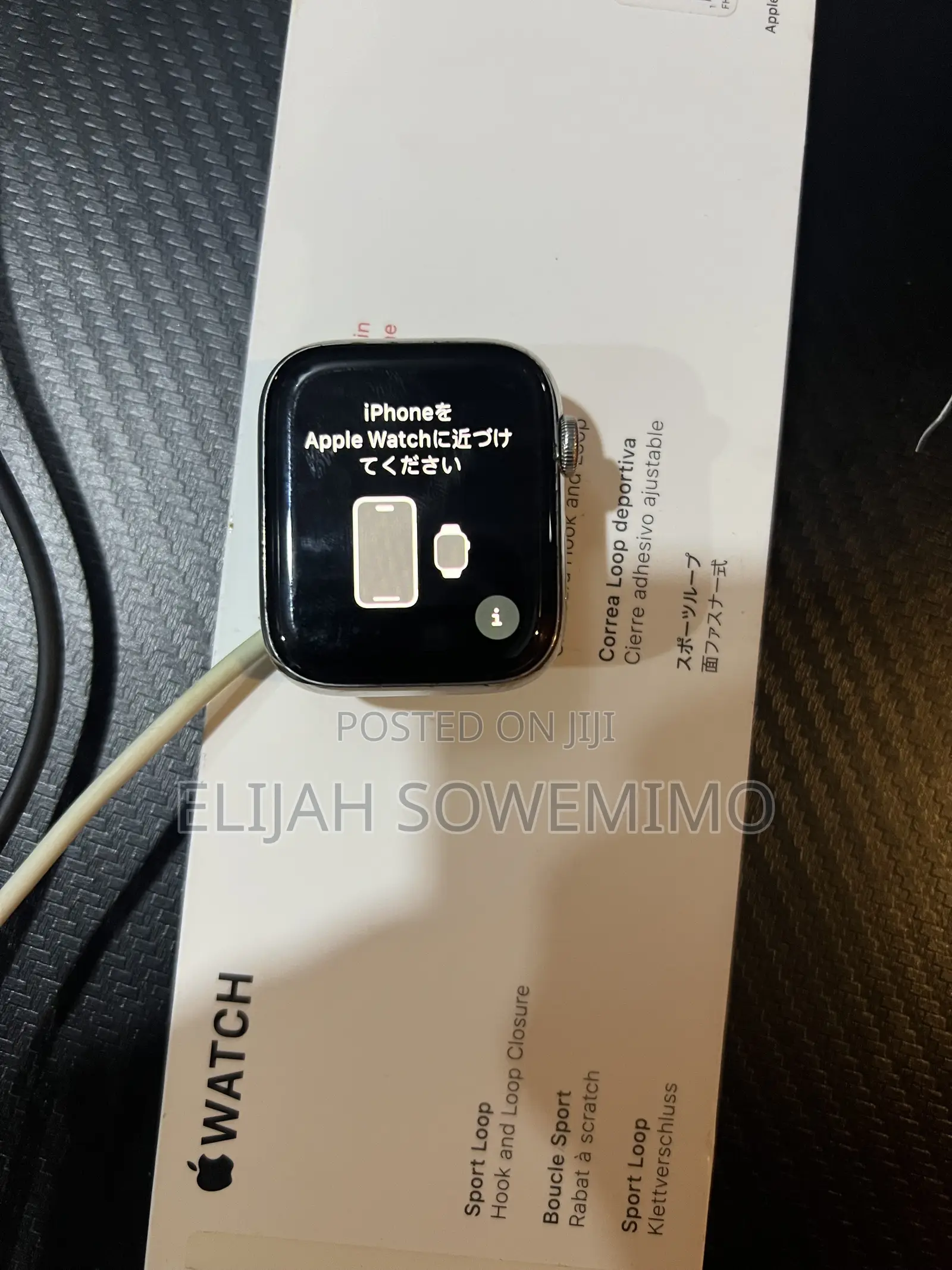 Apple Watch Series 4 44mm Stainless Steel( iCloud Only) for Part