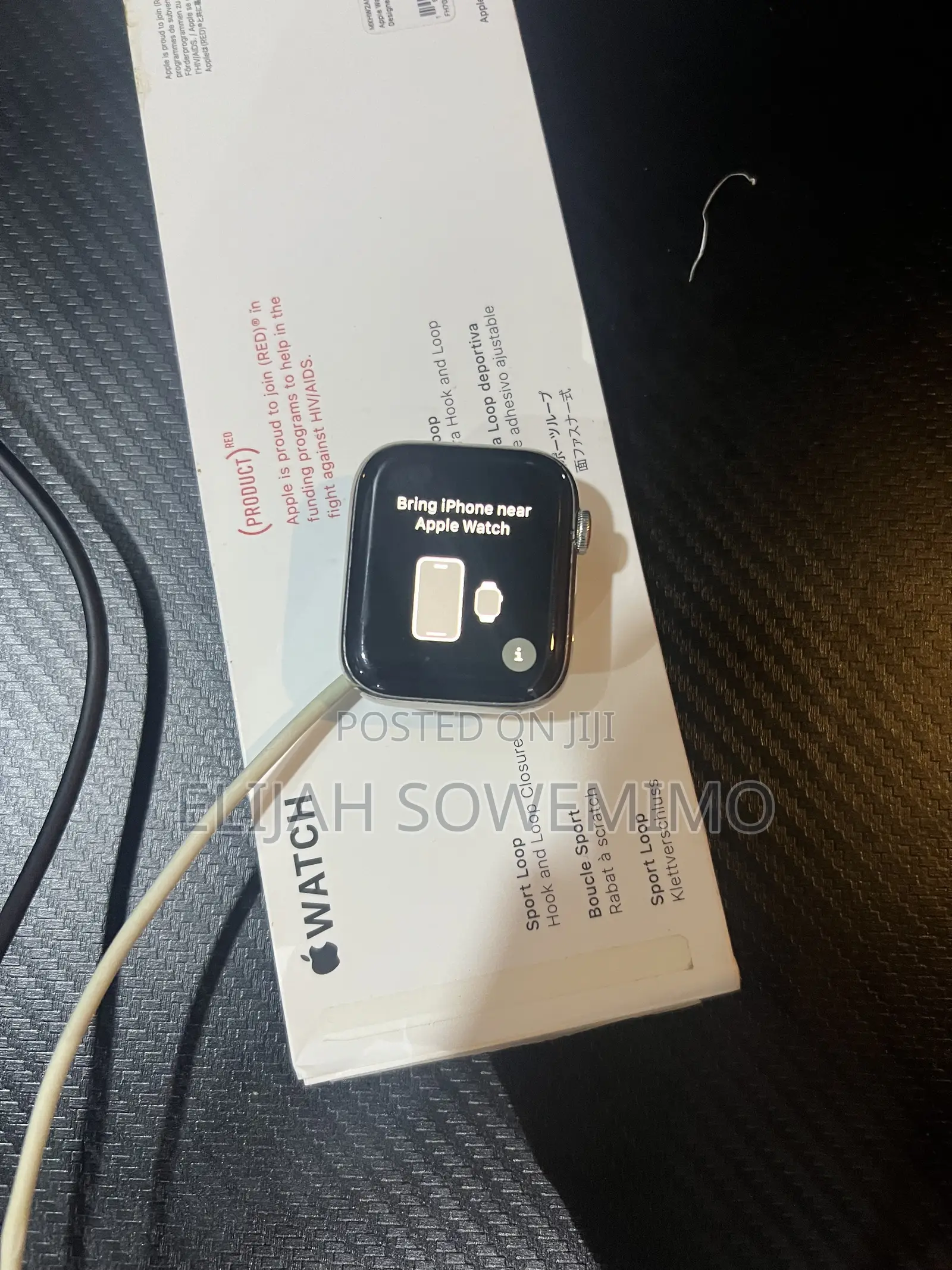 Apple Watch Series 4 44mm Stainless Steel( iCloud Only) for Part