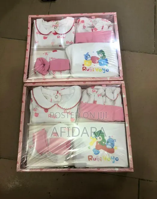 Jojo Baby Gift Set – 1 Top + 2 Shorts + 1 Singlet | Unisex Baby Wear