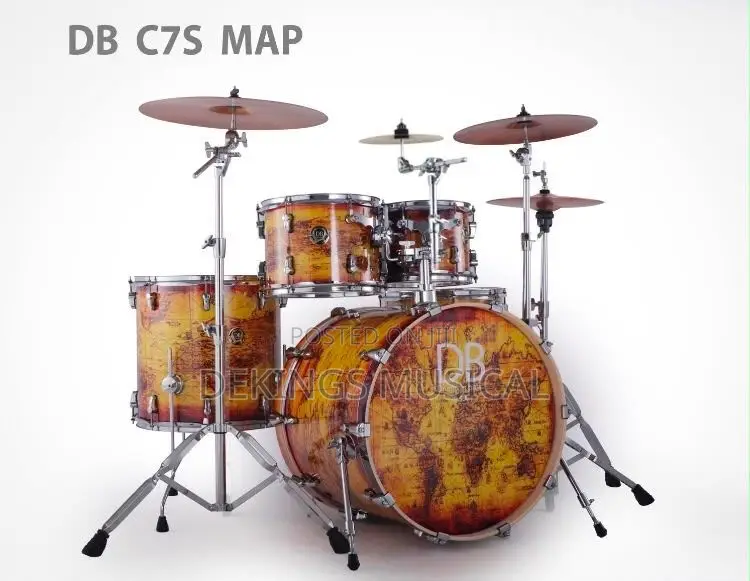DB C7S Map Drummer Boss 5 Piece Acoustic Drum Set