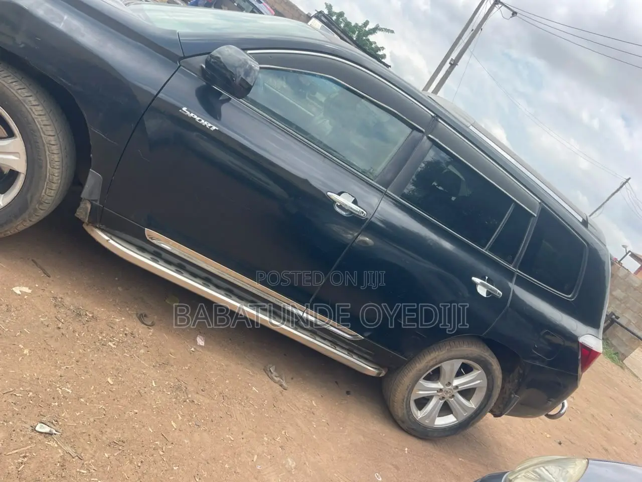 Toyota Highlander Sport 2009 Black