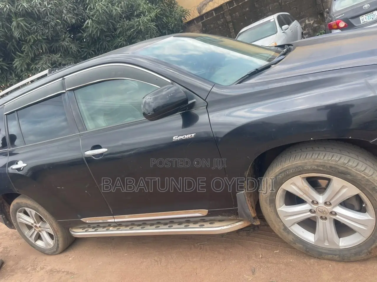 Toyota Highlander Sport 2009 Black