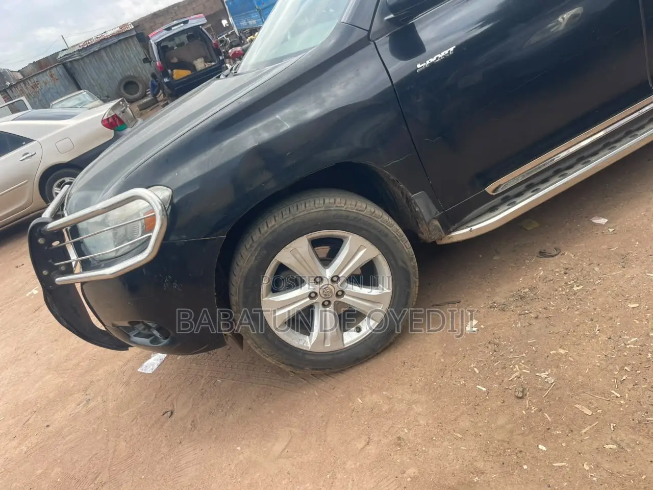 Toyota Highlander Sport 2009 Black