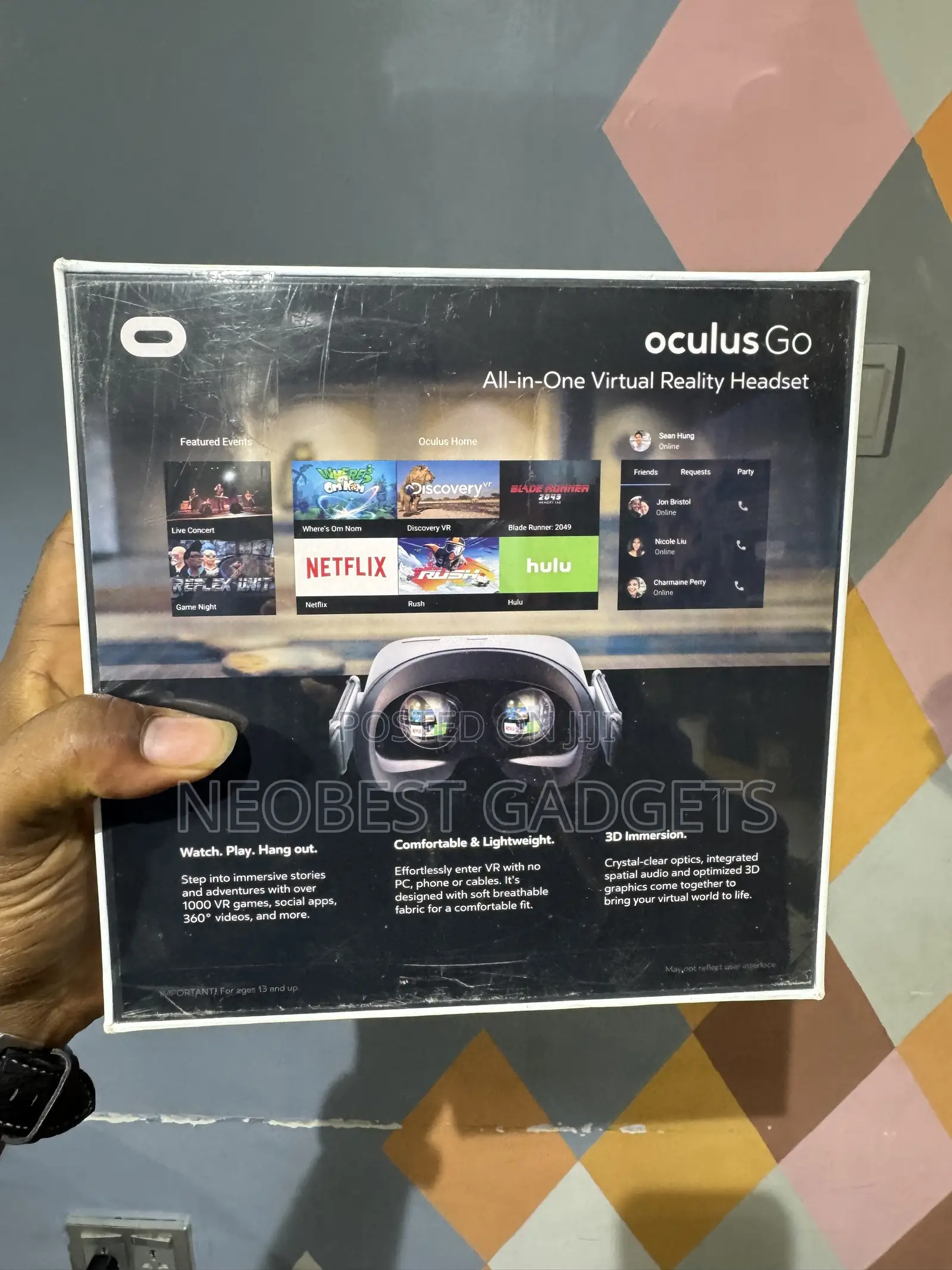 Brand New Oculus Go Standalone Vr – 64gb