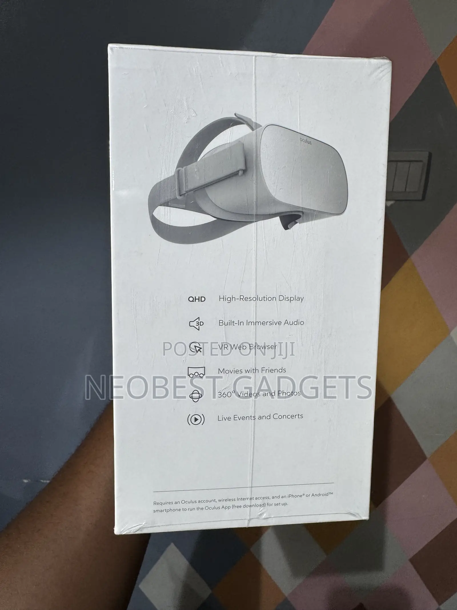 Brand New Oculus Go Standalone Vr – 64gb