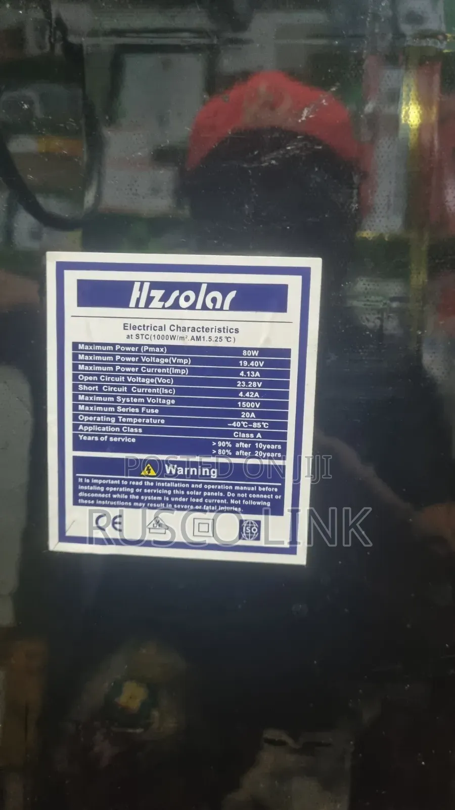 80w 23v Solar Panel