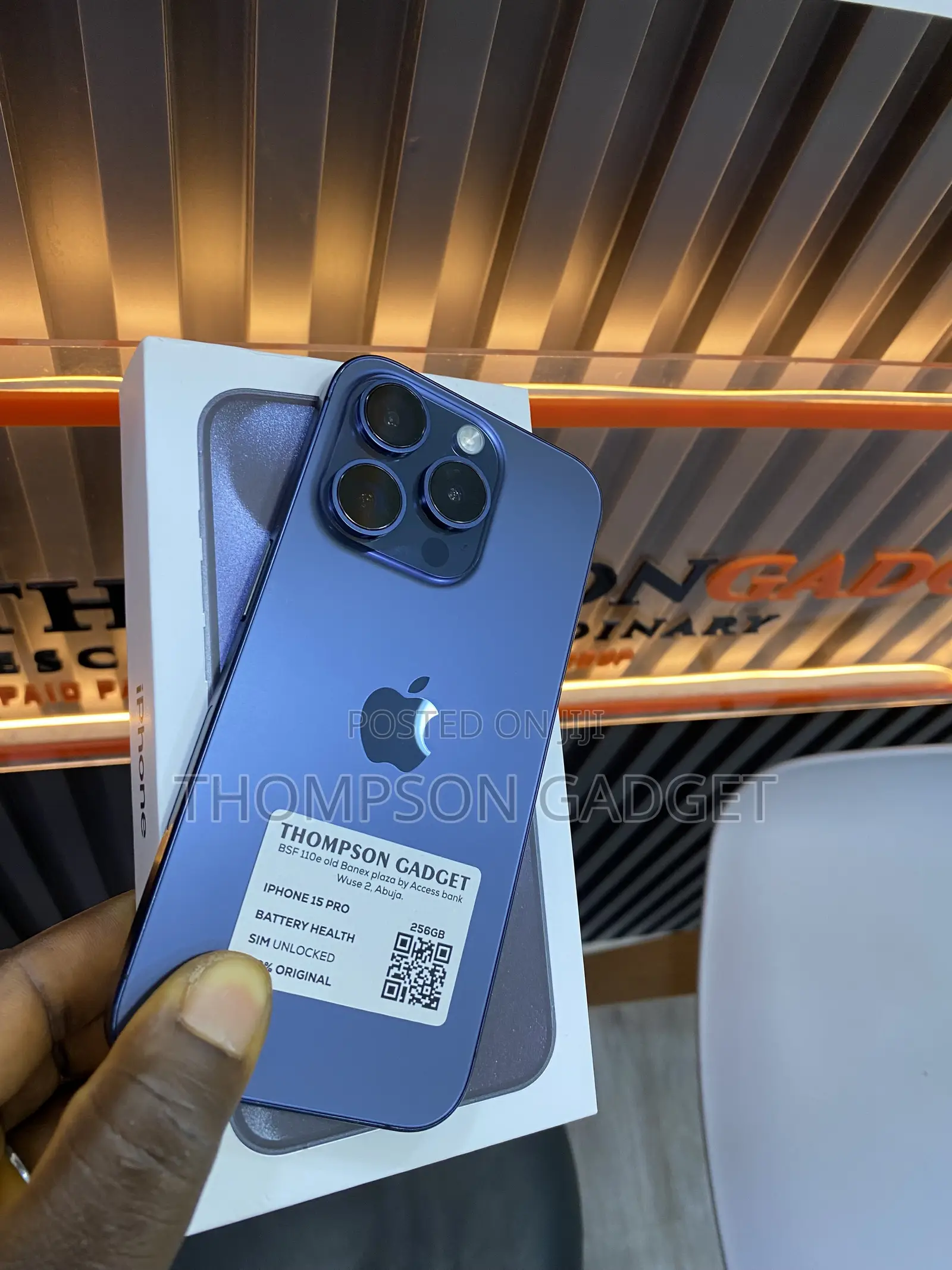Apple iPhone 15 Pro 256 GB Blue
