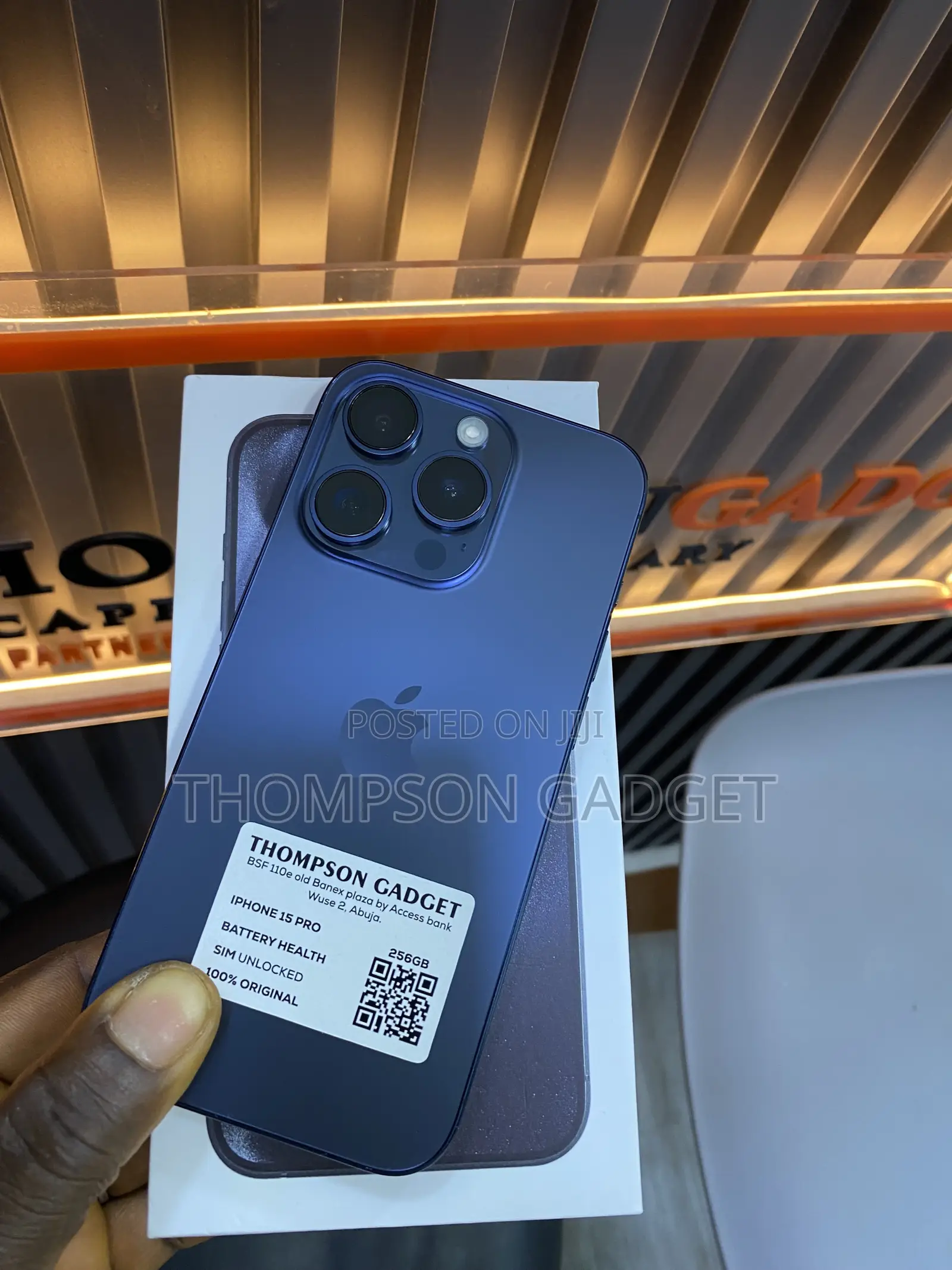 Apple iPhone 15 Pro 256 GB Blue
