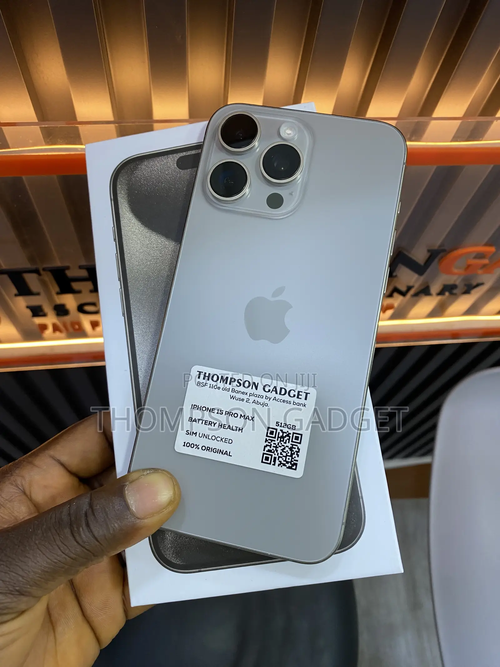 Apple iPhone 15 Pro Max 512 GB Silver