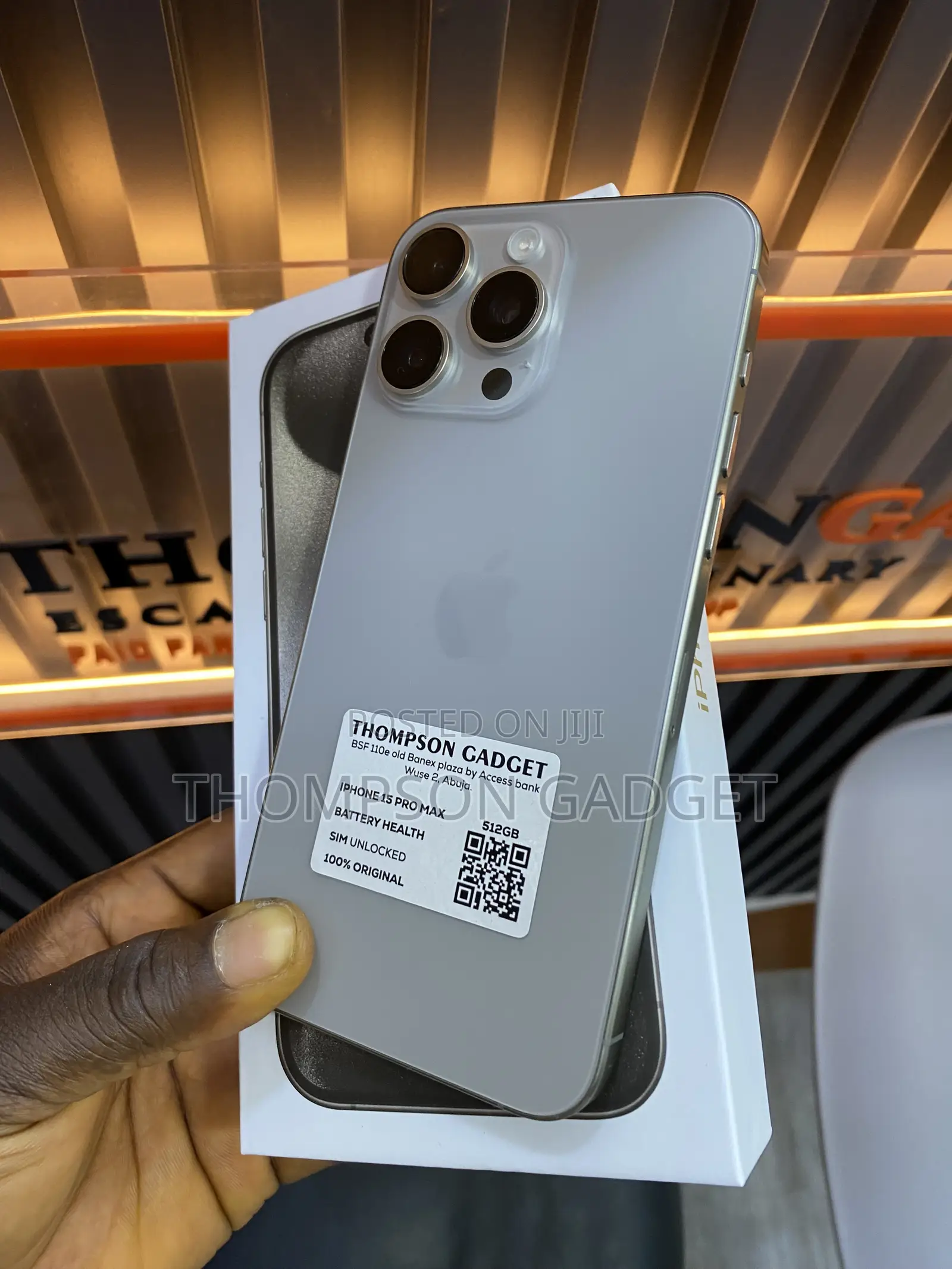 Apple iPhone 15 Pro Max 512 GB Silver