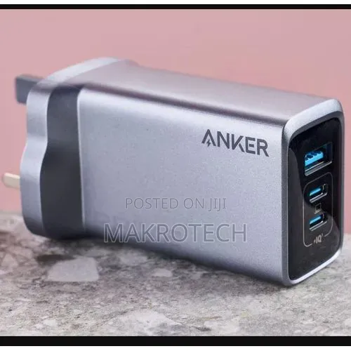 Anker Prime Charger (100W, 3 Ports, GaN)