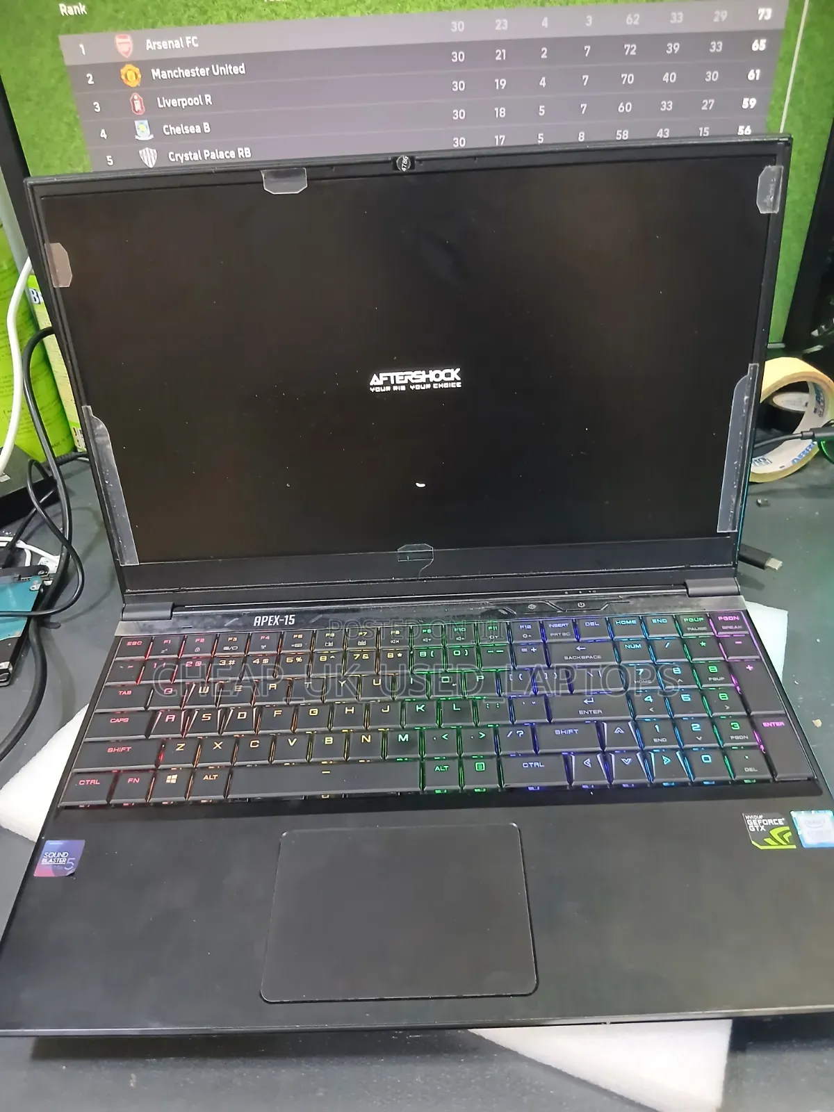 Laptop Clevo D900T 16GB Intel Core i7 SSD 512GB
