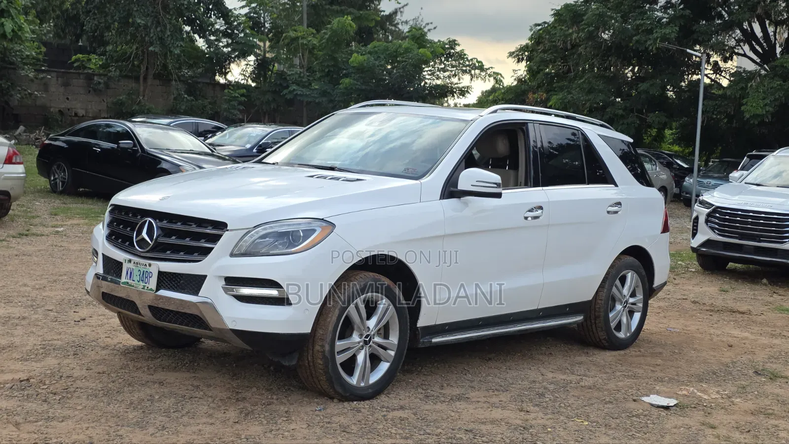 Mercedes-Benz M Class 2015 White