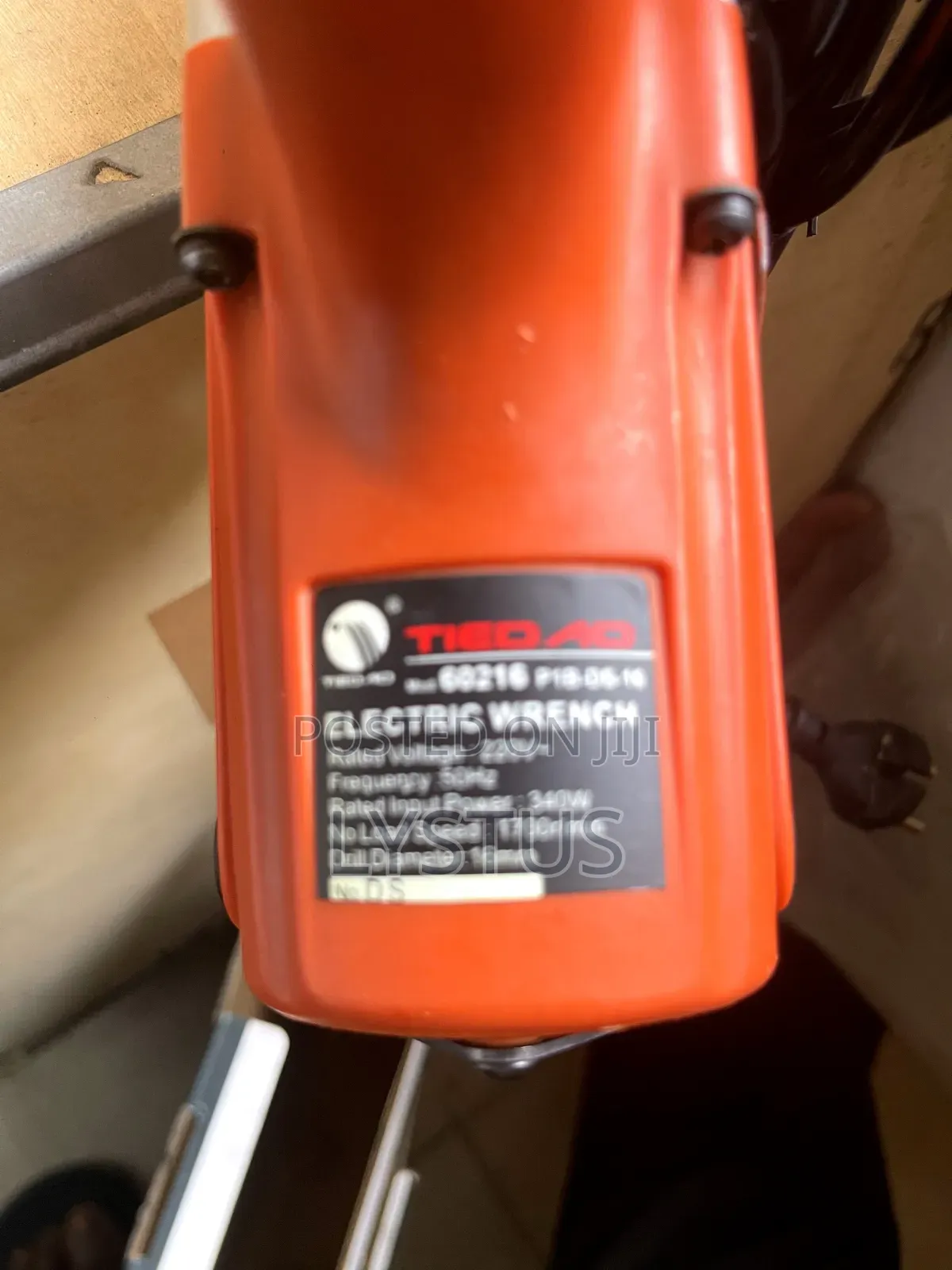 1/2" Drive Tiedao Electric Impact Wrench (Model 60216)