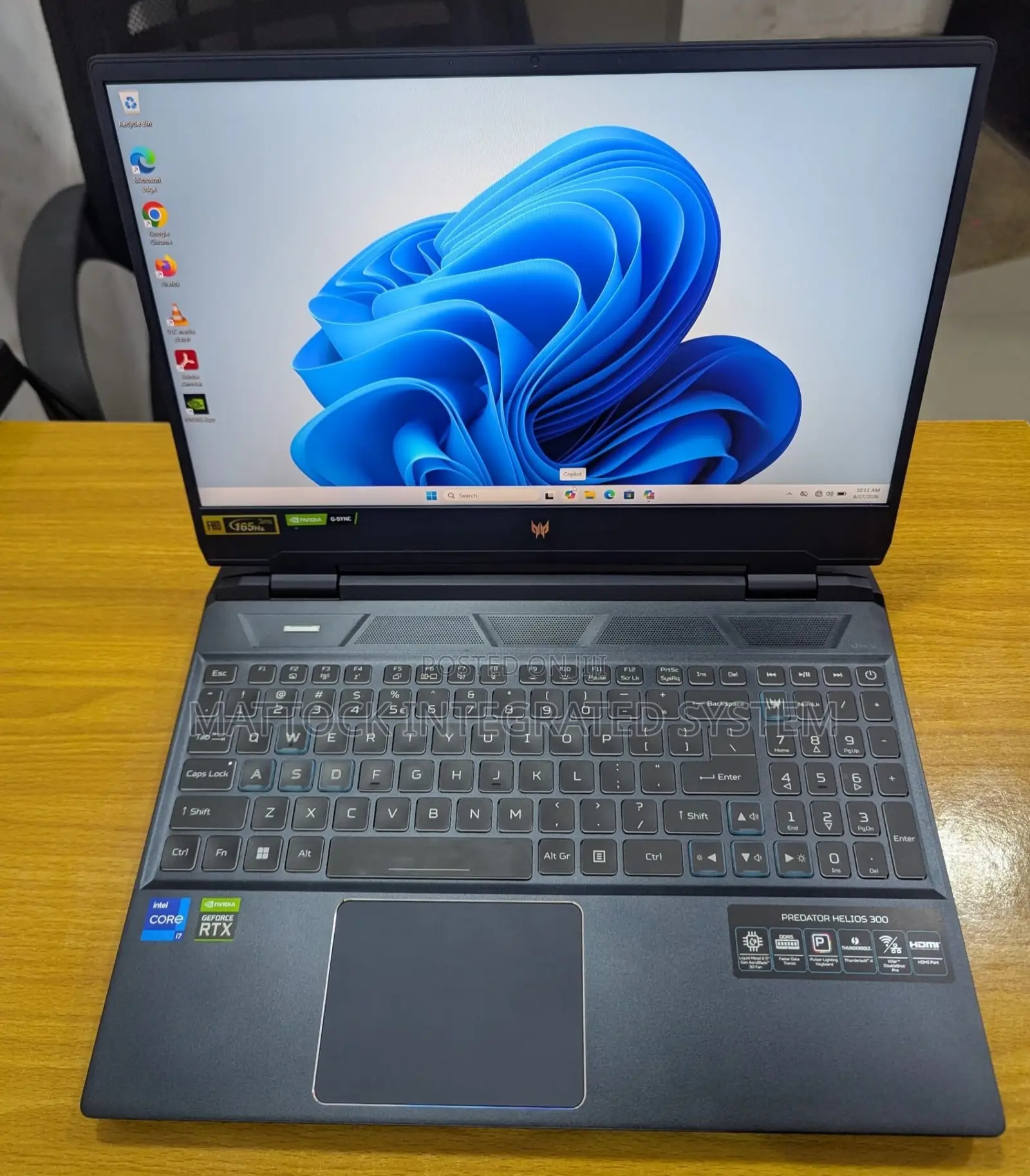 Laptop Acer Predator Helios 300 16GB Intel Core i7 SSD 512GB