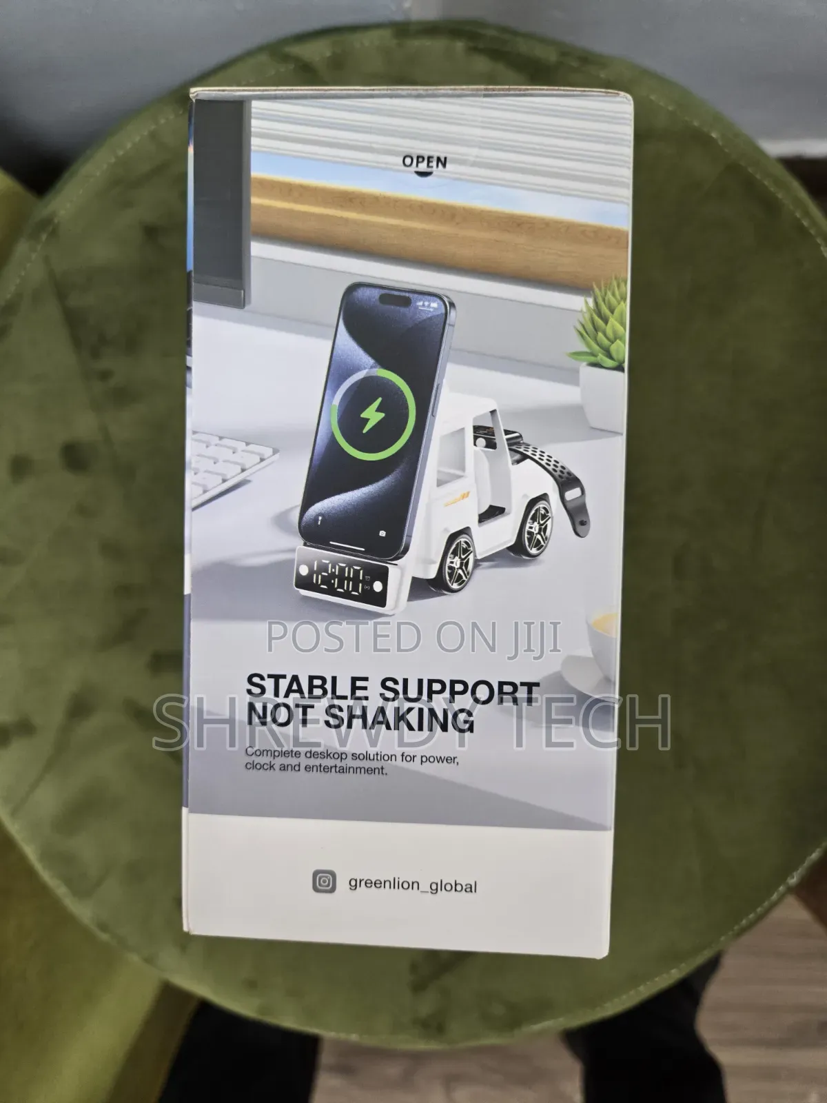 6 in 1 Wireless Charging Station With Alarm Function