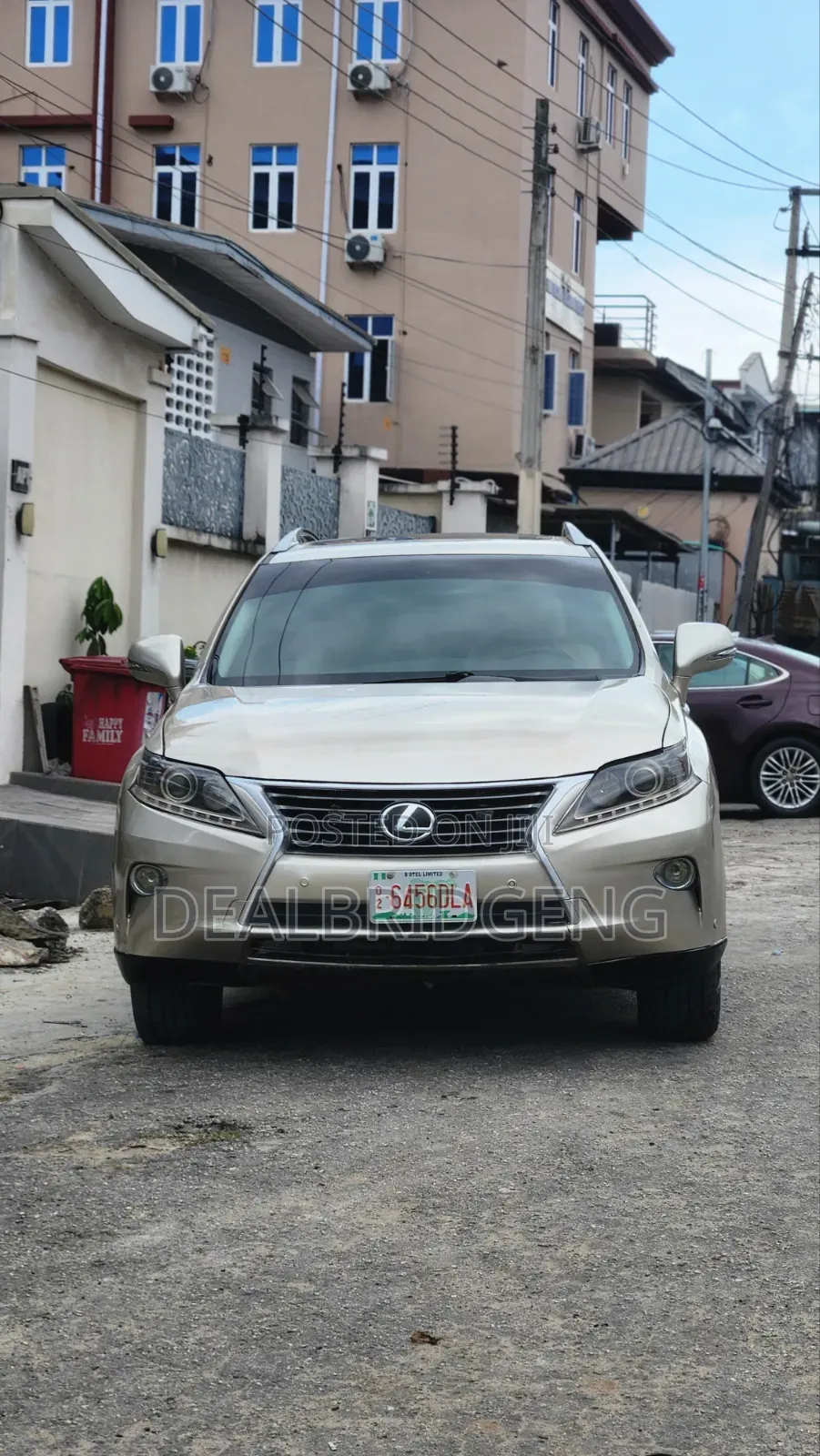 Lexus RX 350 AWD 2013 Gold