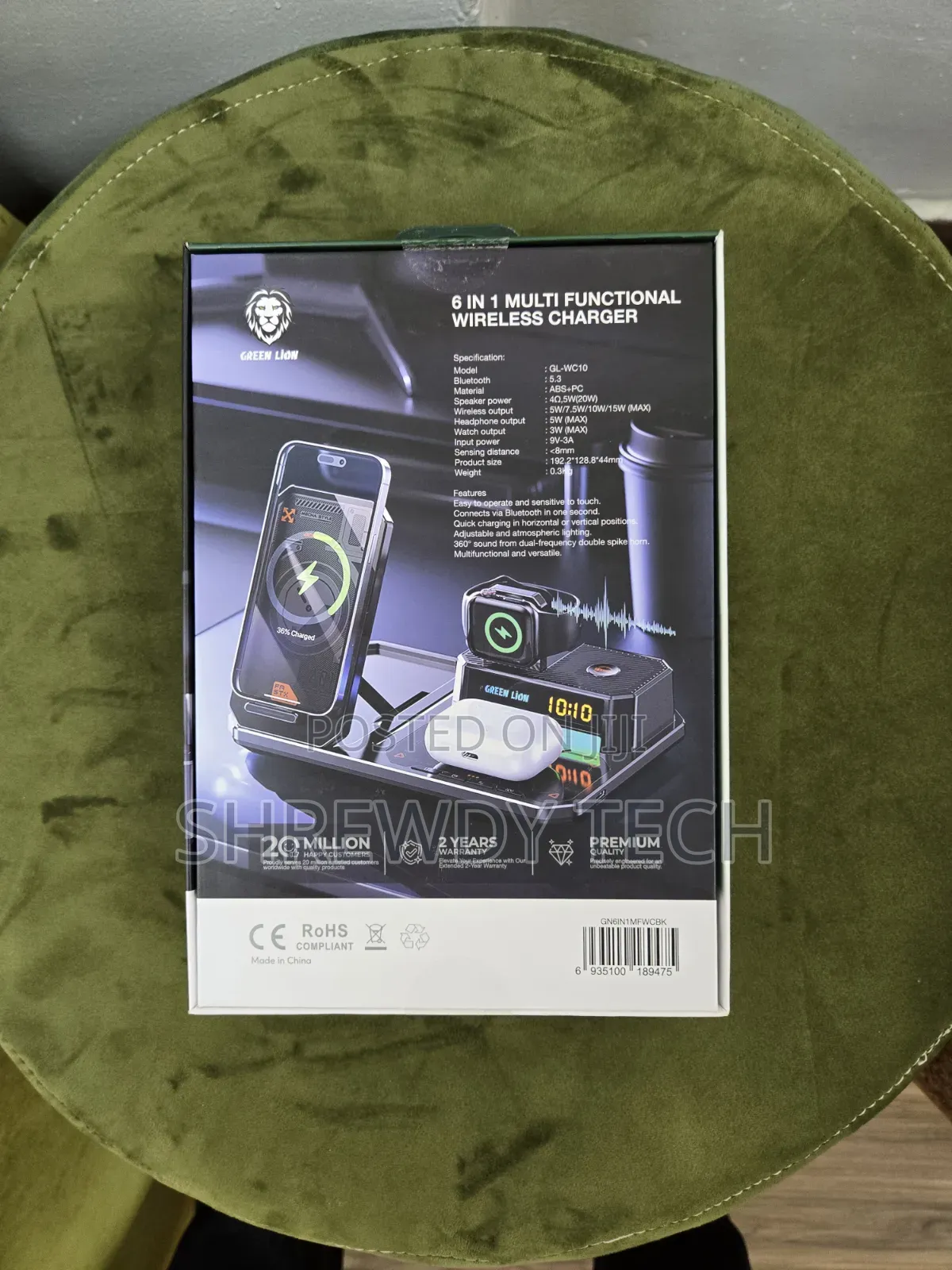 6 in 1 Multifunctional Wireless Charger