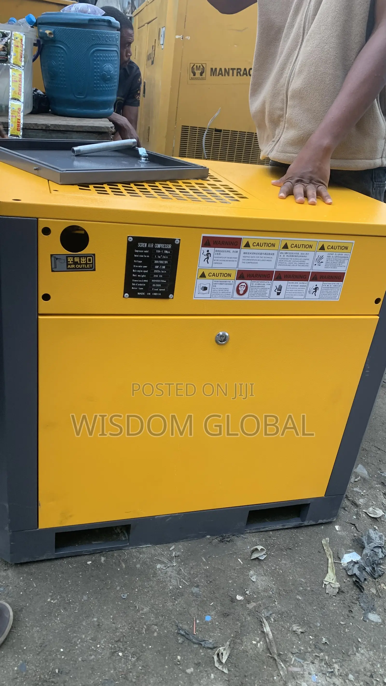 Original Screw Compressor 10hp 7.5kw
