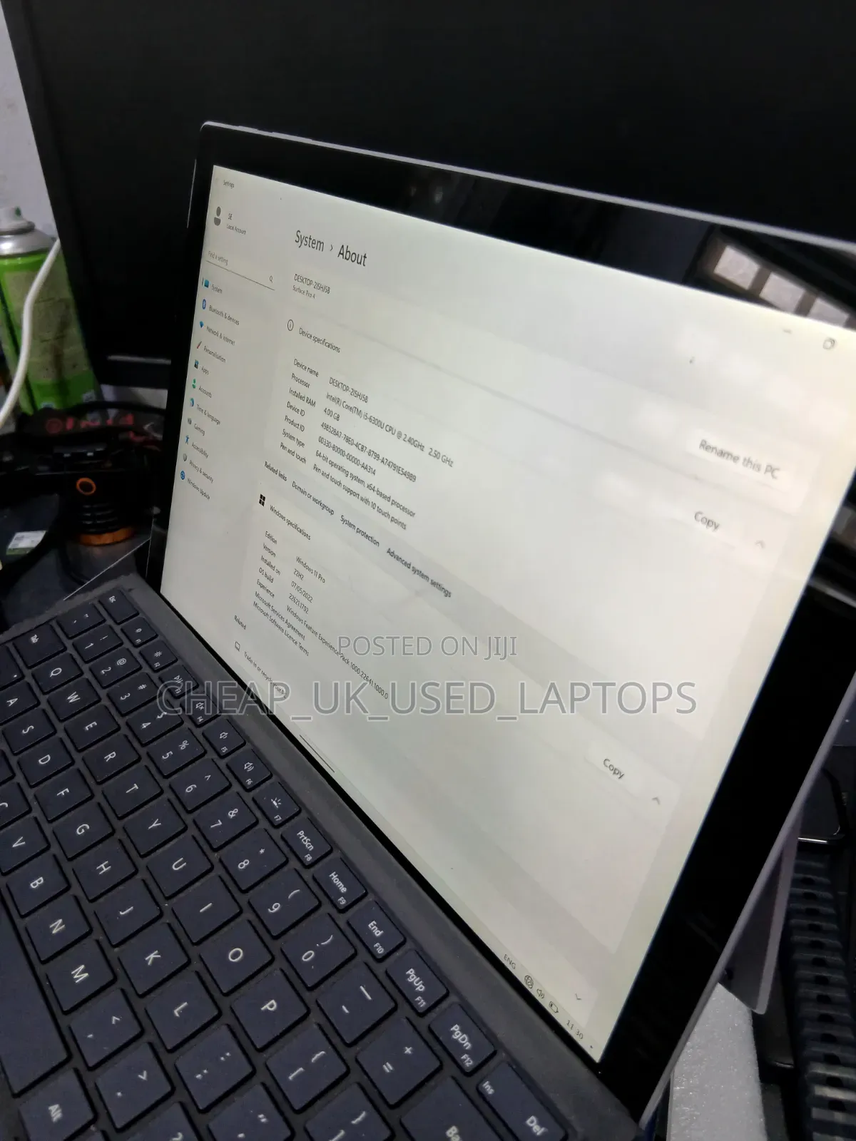 Laptop Microsoft Surface Pro 4 4GB Intel Core i5 SSD 128GB