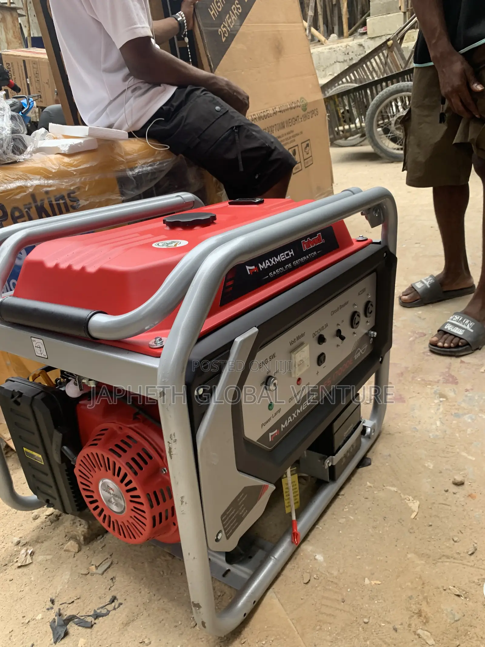 MAXMECH RF5-17000E Powerful 15kVA Generator for Home & Business