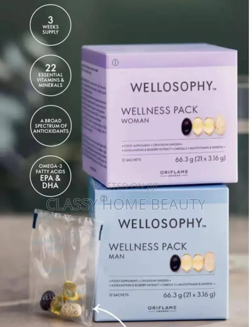 Oriflame Wellosophy Wellness Pack (Men & Women)