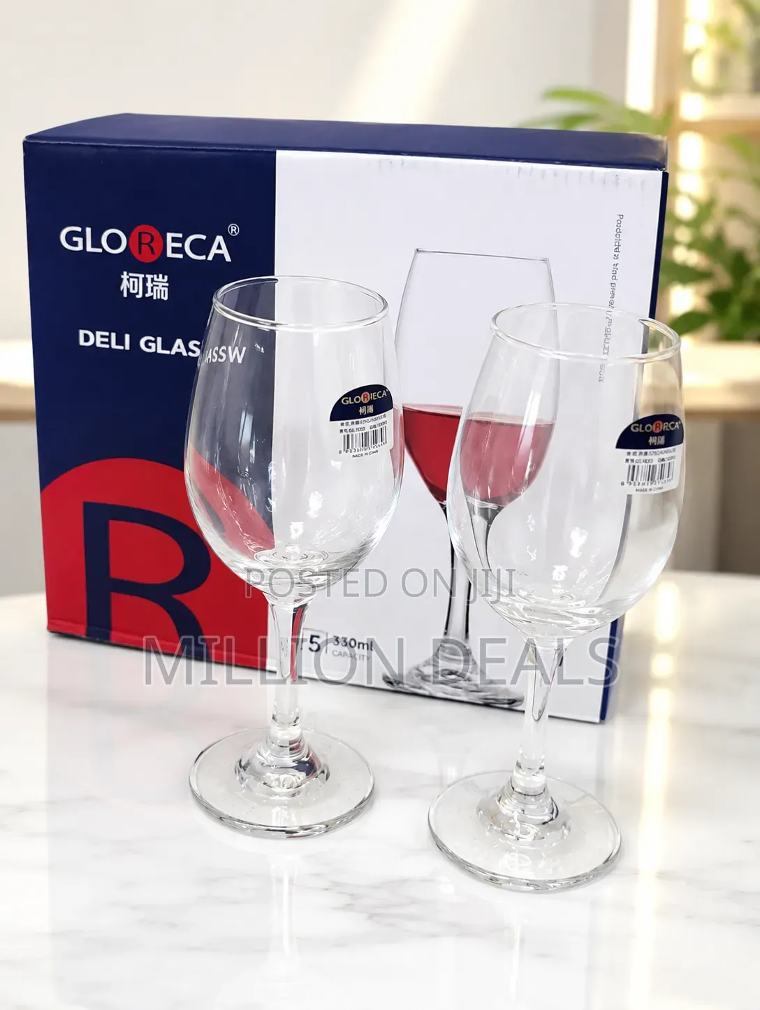 6 in 1 Pieces Wine Glassware Cups