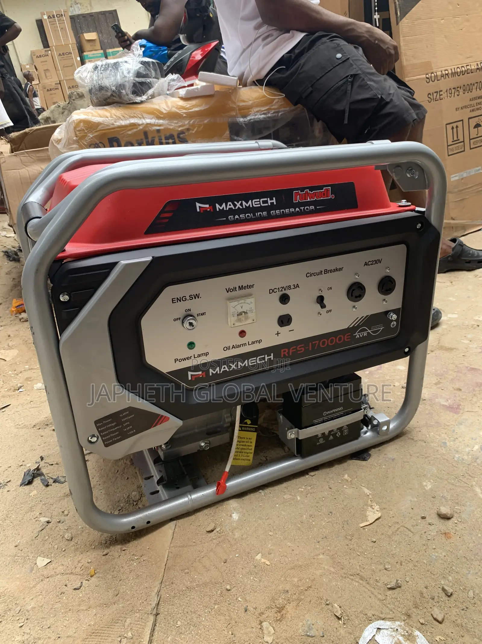 Brand New MAXMECH 15kVA Generator – Strong & Reliable Power