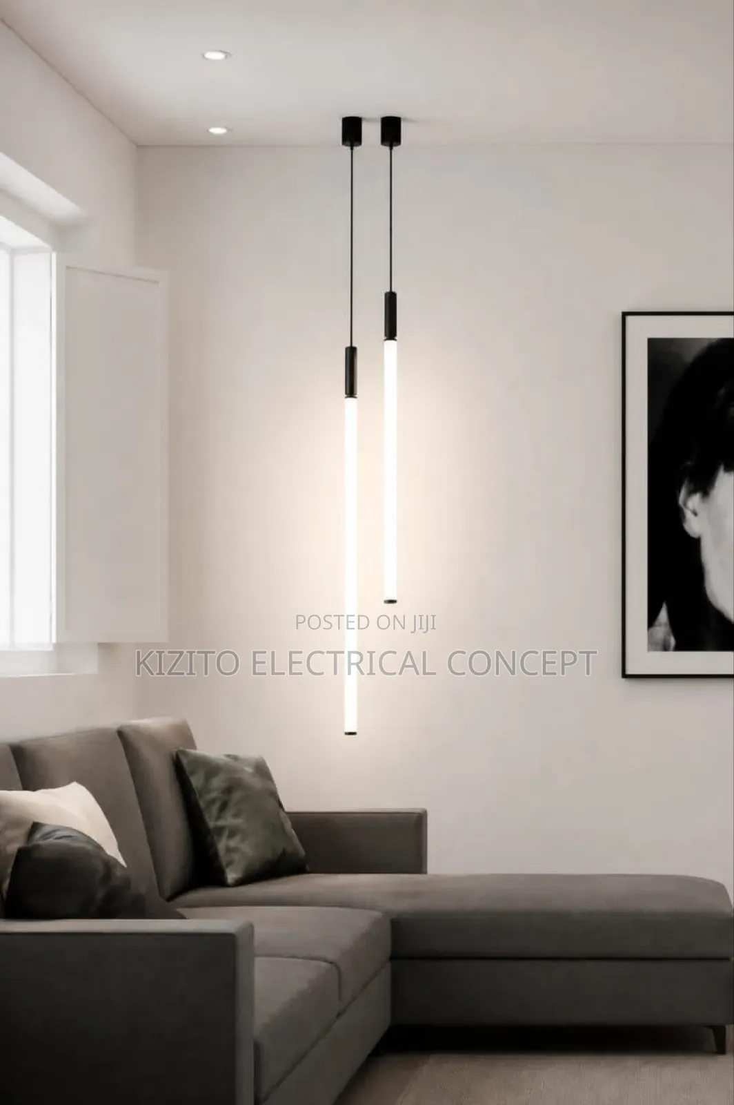 Led Dropped Bedside Lamp Bed Room Living Room Pendant