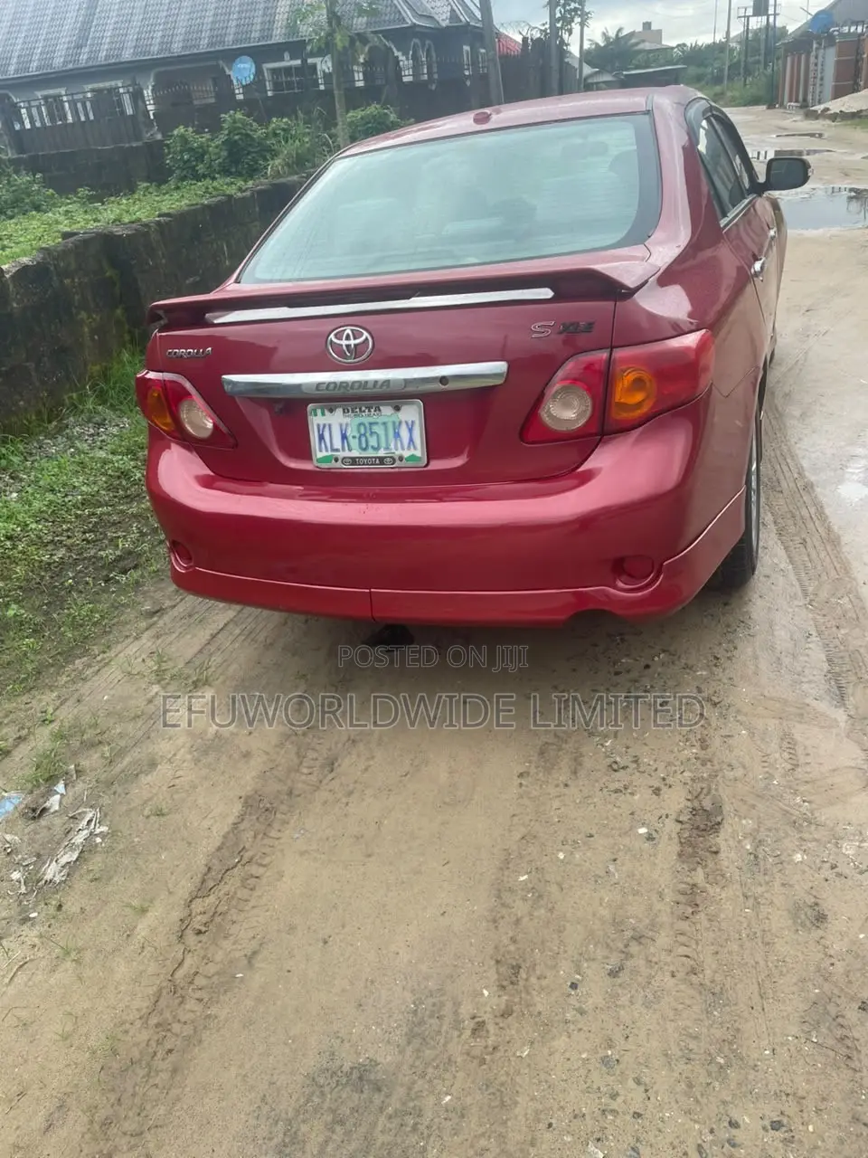 Toyota Corolla S 4dr Sedan (1.8L 4cyl 4A) 2010 Red