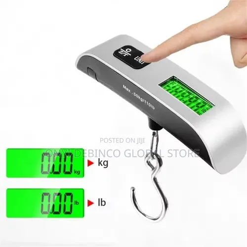 Handheld Travel Portable Digital Luggage Weighing Scale and Food Scale