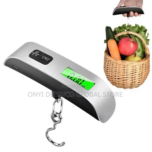 Handheld Travel Portable Digital Luggage Weighing Scale and Food Scale
