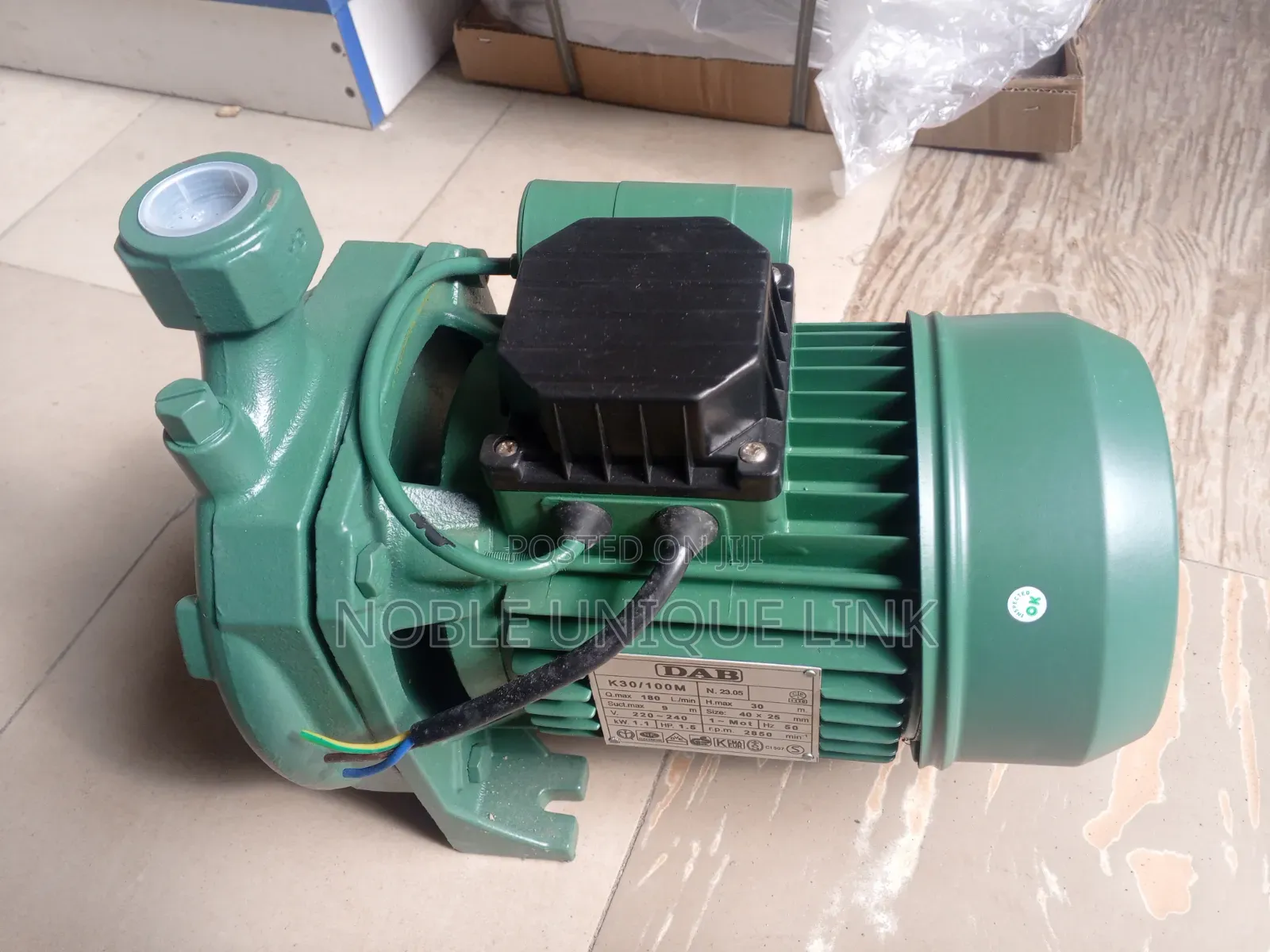 1.5 Horsepower Centrifugal Surface Water Pumping Machine Dab
