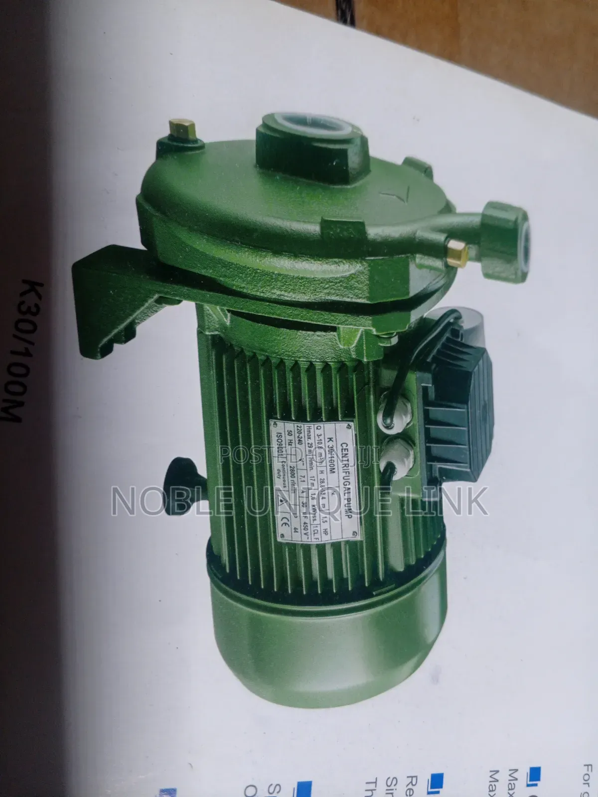 1.5 Horsepower Centrifugal Surface Water Pumping Machine Dab